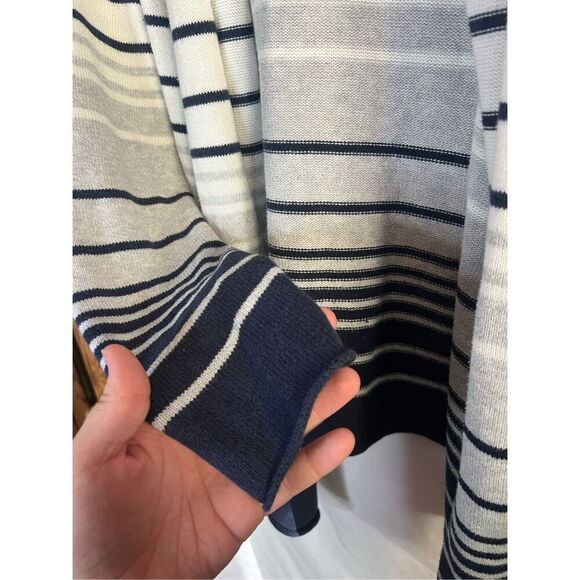 Gap Multicolored Striped Cardigan Woman’s Size Large - Picture 5 of 9